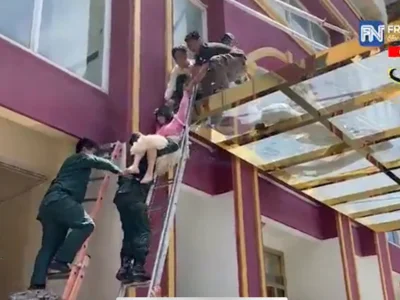突发！金边一名中国女子坠楼