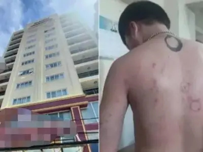 女子坠楼后续：女子为越南籍，绳子被剪断，一中籍男子也被绑架