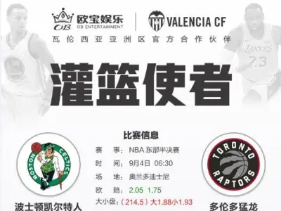 9月4日早上06:30NBA东部半决赛波士顿凯尔特人VS多伦多猛龙赛事分析！