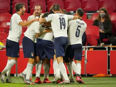 欧国联-因莫比莱助攻巴雷拉破门 意大利1-0荷兰