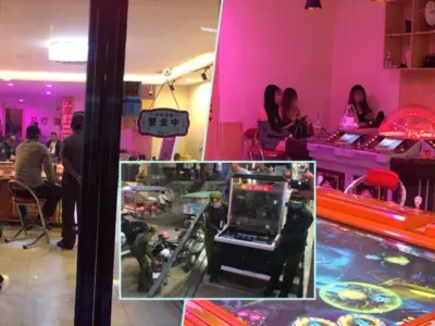 涉嫌非法赌博，中国按摩店多台游戏机被没收