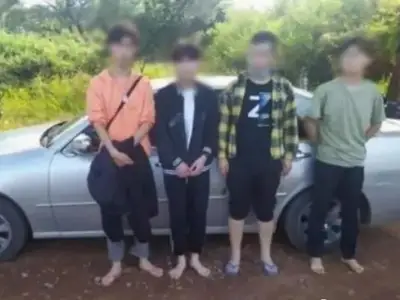 四名无证中国公民在孟邦​麻羊桥检查站被捕