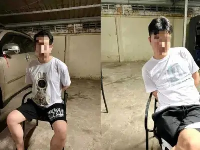 金边又两名中国人非法持枪被捕