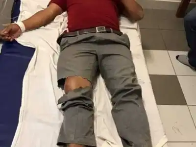 西港一名出租车司机被中国人围殴