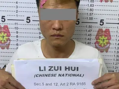 一中国男子在帕赛扫毒行动中逃跑，结果慌忙撞车被逮捕