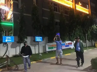 突发！金边一中国女子从酒店坠落