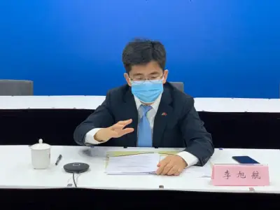 李旭航总领事视频会见阿联酋航空首席运营官雷德哈
