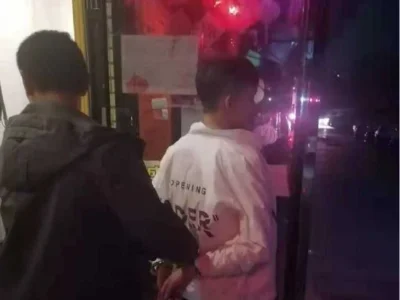 一名电信诈骗犯从柬埔寨回国被抓