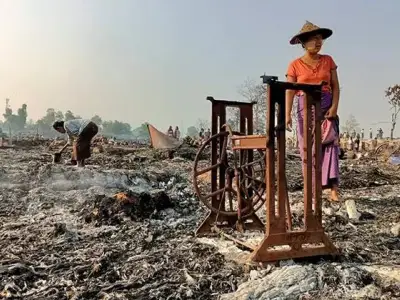 缅甸政府无力承担难民营重建费用，火灾过后难民们该何去何从？