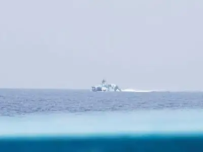 中国“导弹舰”被指在南海驱逐菲记者船