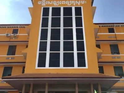 金边一医院发现22名确诊职员