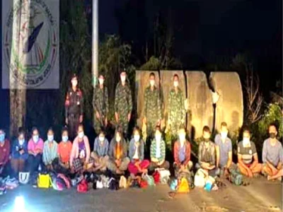 因疫情和局势失业，127名缅甸籍人员偷渡邻国，刚入境就被抓了！