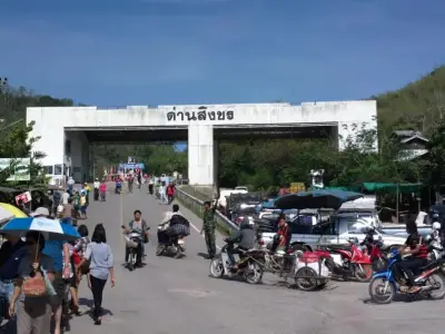 泰缅边界虽然爆发第三波疫情 但贸易仍在继续
