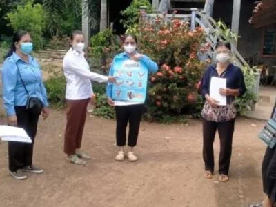 柬埔寨磅湛省将对不戴口罩的人员罚款