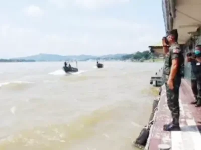 惊险!7名中国人从泰国疑似偷渡进金三角未遂！