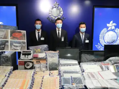 香港警方捣破两非法赌博集团 投注额逾34亿（详情披露）