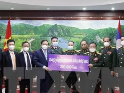 老挝向越南捐款20万美元，越南向COVAX捐款50万美元