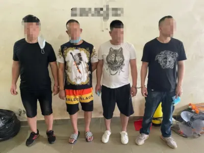 涉嫌绑架同胞，西港4名中国男子被警方逮捕