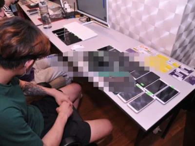 由中国人操控的诈骗集团 马来西亚警方抓获27名中马男女