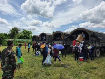 柬泰边境开放首日，近1400名劳工返柬149人确诊！