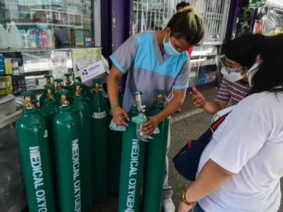 菲卫生部呼吁公众勿囤积氧气瓶