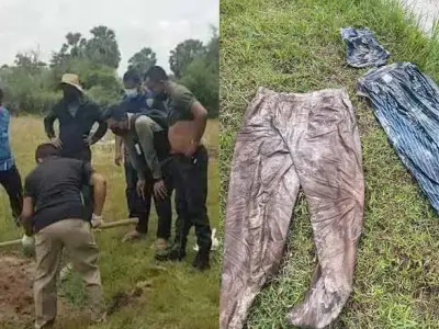 金边2具无名尸系死于凶杀