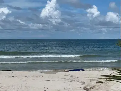 她死在西港的海滩上...