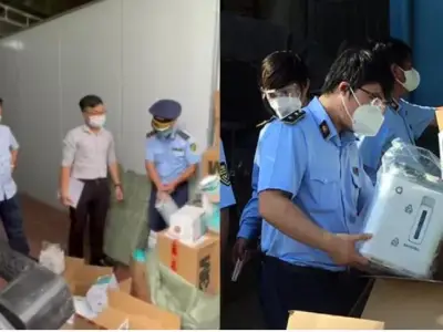 河内发现一个大型假医疗用品仓库，大量假货流通到市场上
