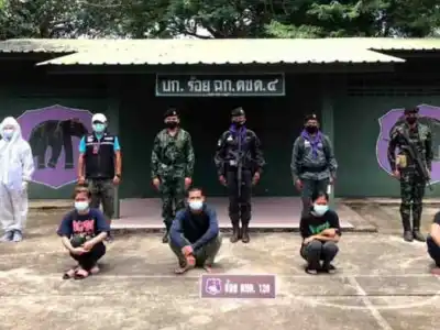 被骗至柬埔寨波贝从事网赌，5名泰国人偷渡回国被抓