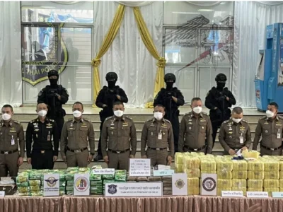 泰警方侦破贩毒大案，缴获数百万粒摇头丸，大量枪支弹药