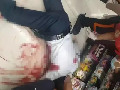 菲律宾好可怕，因为5000P，他竟然连挨两枪.....