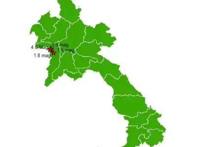 最强4.9级！老挝昨连发6次地震 泰北有震感 你感觉到了吗?