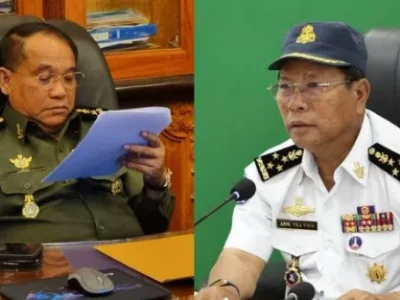 美国制裁柬海军司令 警告赌场、房地产业及人口贩卖