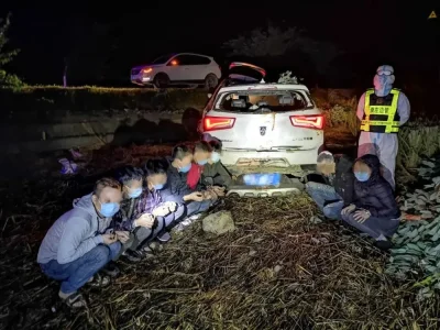 广西大新：11名运送他人偷越国（边）境主犯获刑8个月至5年2个月不等并被判处罚