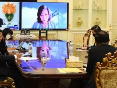 柬埔寨首相与联合国特使讨论缅甸问题