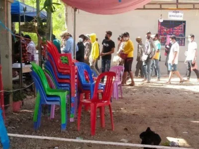 225名柬埔寨人非法入境泰国被遣返