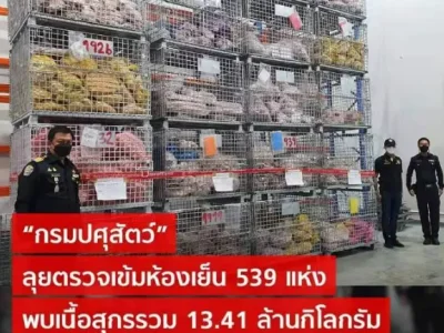 泰国政府下令检查全国冷藏库猪肉数量！