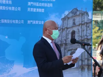 澳门赌业存变数卫星赌场前景不明 陈明金回避提问：迟些再讲