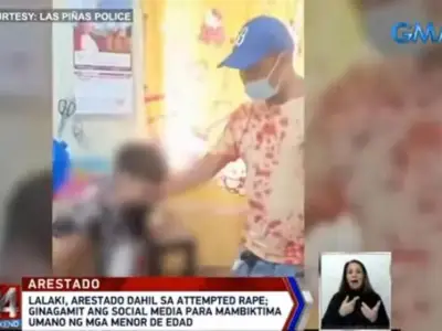 菲律宾男子多次用财物换取未成年人性服务，被捕时全身赤裸……