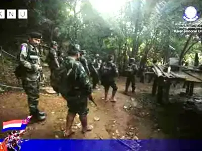 31天与克伦民族解放军交火435次，缅甸国防军官兵阵亡399人