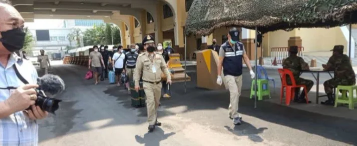 涉嫌非法居住，16名泰国人被西港警方抓获