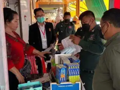 柬埔寨非法彩票窝点被端，一名老板娘受审