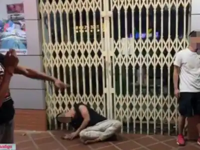 醉酒打人，金边中国男子赔100美元后和解