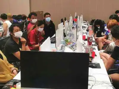 西港警方突查电信诈骗窝点，逮捕61名嫌犯包括2名中国籍头目