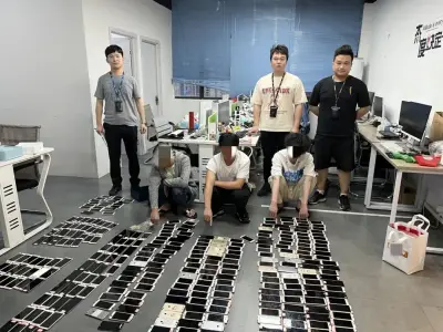江西赣州警方突袭裸聊、刷单诈骗窝点！现场带走多人……
