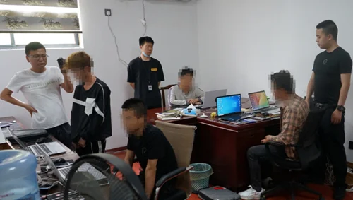 抚州高新公安成功捣毁一电信诈骗窝点