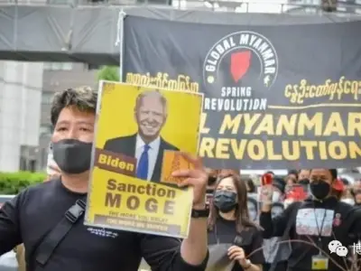 缅甸血钱运动人士游说美国制裁军政权的石油和天然气部门