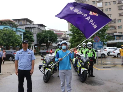 广东鹤山公安+外卖小哥 与“粽”不同的反诈跨界合作