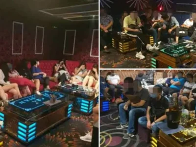 马来西亚一无牌夜总会请越南女陪坐，吸引包括中国游客在内的70人捧场遇警查
