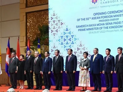 第55届东盟外长会议在柬埔寨闭幕